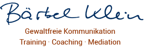 Logo Bärbel Klein - Gewaltfreie Kommunikation, Training, Coaching, Mediation